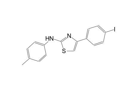 N2-(4-Methylphenyl)-4-(4-iodophenyl)-1,3-thiazol-2-amine