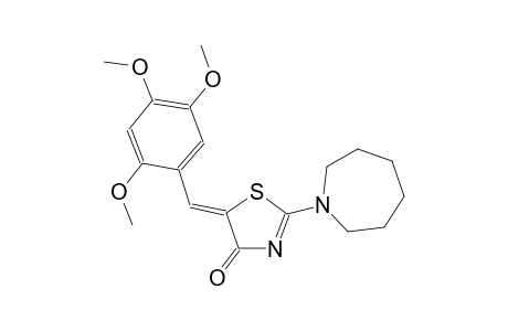 (5Z)-2-hexahydro-1H-azepin-1-yl-5-(2,4,5-trimethoxybenzylidene)-1,3-thiazol-4(5H)-one