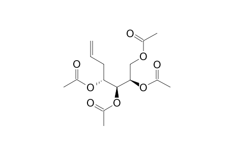 1,2,3,4-TETRA-O-ACETYL-5,6,7-TRIDEOXY-D-ARABINO-6-HEPTENITOL
