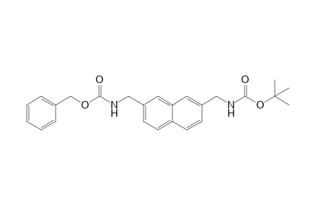 2-(Benzyloxycarbonyl)aminomethyl-7-(t-butoxycarbonylaminomethyl)naphthalene