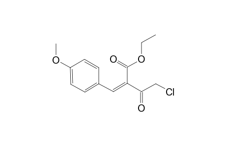 ETHYL-(Z)-2-CHLOROACETYL-3-(4'-METHOXYPHENYL)-PROPENOATE;(Z)-MINOR-ISOMER