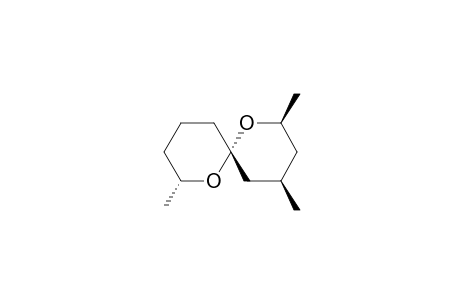 (2S,4R,6R,8R)-2,4,8-Trimethyl-1,7-dioxaspiro[5.5]undecane