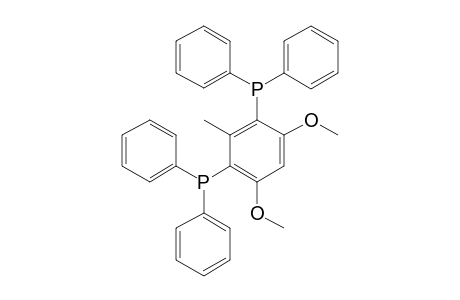2,4-BIS-(DIPHENYLPHOSPHINO)-1,5-DIMETHOXY-3-METHYLBENZENE