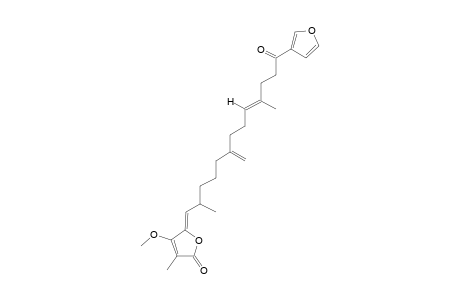 22-O-METHYL-5-OXO-8(10)E,13,20Z-VARIABILIN