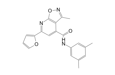 isoxazolo[5,4-b]pyridine-4-carboxamide, N-(3,5-dimethylphenyl)-6-(2-furanyl)-3-methyl-