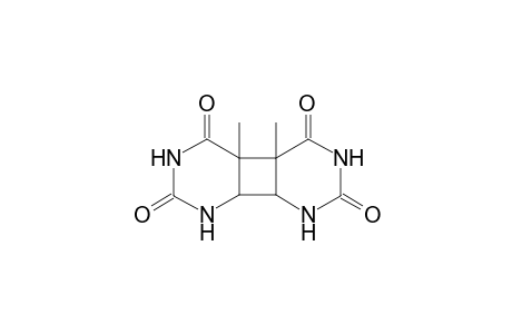 Cyclobuta[1,2-d:4,3-d']dipyrimidine-2,4,5,7(3H,6H)-tetrone, 1,4a,4b,8,8a.alpha.,8b.alpha.-hexahydro-4a.alpha.,4b.alpha.-dimethyl-