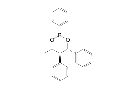 4,5-trans-6-Methyl-2,4,5-triphenyl-1,3-dioxa-2-boracyclohexane