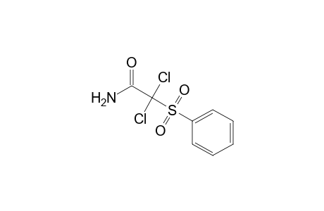 Acetamide, 2,2-dichloro-2-(phenylsulfonyl)-