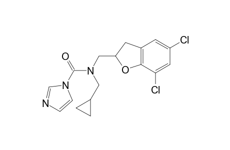 1H-Imidazole-1-carboxamide, N-(cyclopropylmethyl)-N-[(5,7-dichloro-2,3-dihydro-2-benzofuranyl)methyl]-