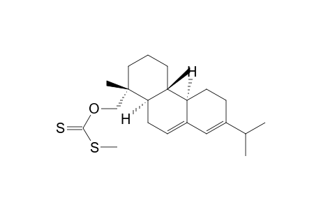 Carbonodithioic acid, O-[[1,2,3,4,4a,4b,5,6,10,10a-decahydro-1,4a-dimethyl-7-(1-methylethyl)-1-phenanthrenyl]methyl]S-methyl ester, [1R-(1.alpha.,4a.beta.,4b.alpha.,10a.alpha.)]-