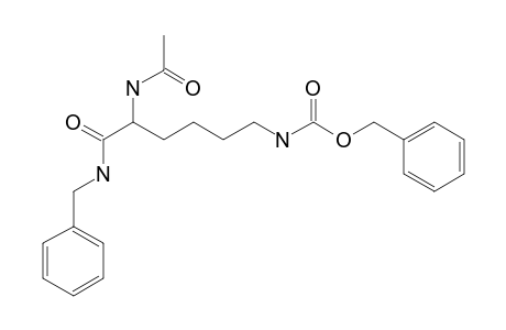(R,S)-N-BENZYL-2-ACETAMIDO-6-N-(BENZYLOXYCARBONYL)-AMINOHEXANAMIDE
