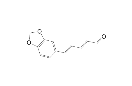 2,4-Pentadienal, 5-(1,3-benzodioxol-5-yl)-, (E,E)-