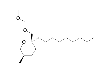 (2R,5R)-2-(Methoxymethoxymethyl)-5-methyl-2-nonyltetrahydropyran