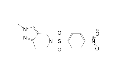 benzenesulfonamide, N-[(1,3-dimethyl-1H-pyrazol-4-yl)methyl]-N-methyl-4-nitro-