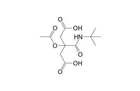 3-acetoxy-3-(tert-butylcarbamoyl)pentanedioic acid