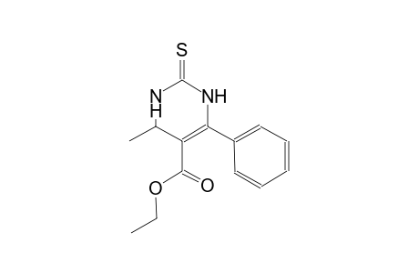 5-pyrimidinecarboxylic acid, 1,2,3,4-tetrahydro-4-methyl-6-phenyl-2-thioxo-, ethyl ester