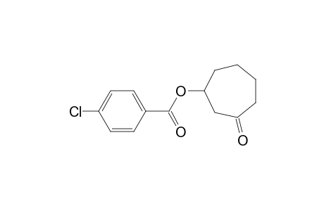 3-[(p-Chlorobenzoyl)oxy]cycloheptanone
