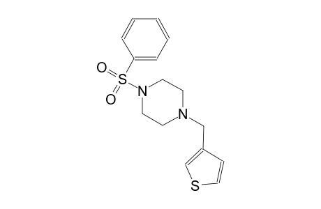 piperazine, 1-(phenylsulfonyl)-4-(3-thienylmethyl)-