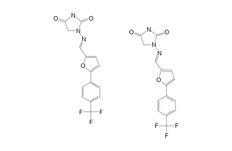 1-[[5-(4-TRIFLUOROMETHYLPHENYL)-FURFURYLIDENE]-AMINO]-IMIDAZOLIDINE-2,4-DIONE
