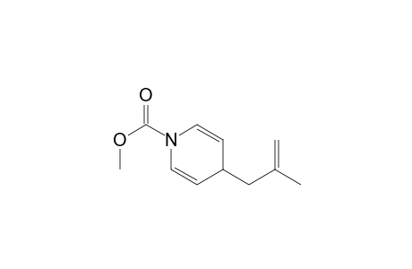 1(4H)-Pyridinecarboxylic acid, 4-(2-methyl-2-propenyl)-, methyl ester