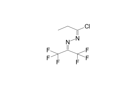 2-[1-(TRIFLUOROMETHYL)-2,2,2-TRIFLUOROETHYLIDENEHYDRAZONO]-1-CHLOROPROPANE