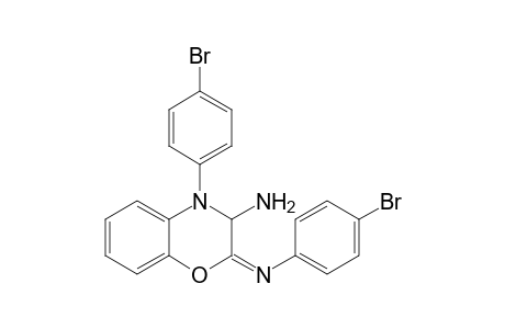 (E)-4-(4-bromophenyl)-2-((4-bromophenyl)imino)-3,4-dihydro-2H-benzo[b][1,4]oxazin-3-amine