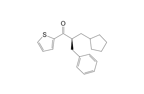 (2S)-2-Cyclopentylmethyl-3-phenyl-1-(thien-2'-yl)propan-1-one