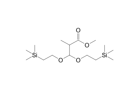 Methyl 2-[Bis[2-(trimethylsilyl)ethoxy]methyl]propanoate