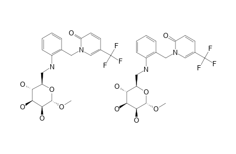 METHYL-6-DEOXY-6-[2-(5-TRIFLUOROMETHYL-2(1H)-PYRIDONE-1-YL-METHYLENE)-ANILINO]-ALPHA-D-MANNOPYRANOSIDE