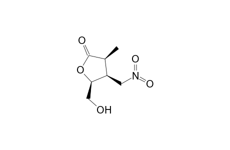 (3S,4S,5S)-5-Hydroxymethyl-3-methyl-4-nitromethyldihydrofuran-2-one