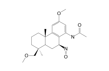 N-(12,19-DIMETHOXY-7-BETA-NITROSOPODOCARPA-8,11,13-TRIEN-14-YL)-ACETAMIDE