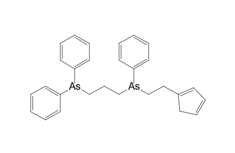 Arsine, [2-(1,3-cyclopentadien-1-yl)ethyl][3-(diphenylarsino)propyl]phenyl-