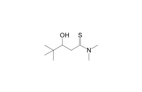 N,N-Dimethyl-3-hydroxy-4,4-dimethylpentanethioamide