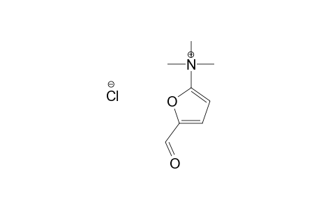 2-Furanaminium, 5-formyl-N,N,N-trimethyl-, chloride