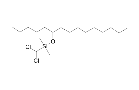 6-Dimethyl(dichloromethyl)silyloxypentadecane