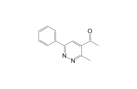 1-(3-Methyl-6-phenyl-4-pyridazinyl)-1-ethanone