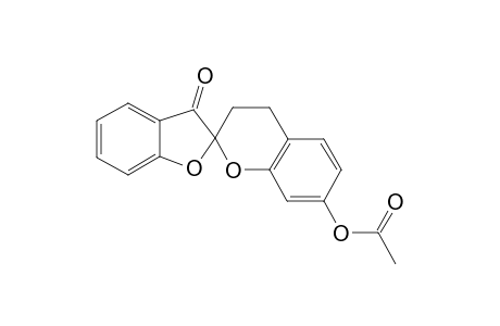 3-Oxo-3H-spiro[benzofuran-2,2'-chroman]-7'-yl acetate