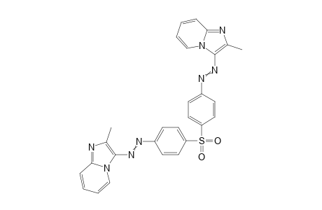 3,3'-((Sulfonylbis(4,1-phenylene))bis(diazene-2,1-diyl))bis(2-methylimidazo[1,2-a]pyridine)