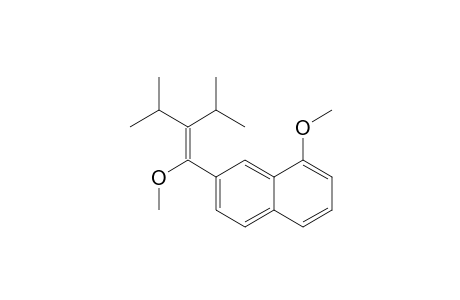 1,1-Diisopropyl-2-methoxy-2-(8-methoxy-2-naphthyl)ethylene
