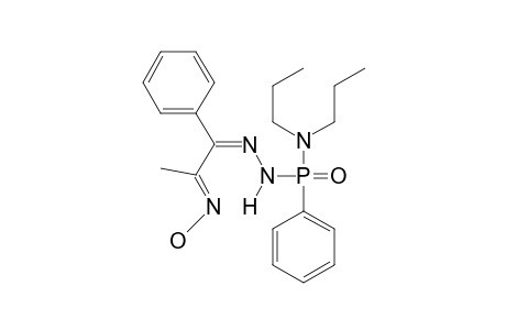 N,N-DIPROPYLAMINOPHENYL-2-(1-PHENYL-2-OXOPROPYLIDENE)-PHOSPHONOHYDRAZIDO-OXIME