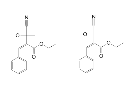 ETHYL-(2Z)-2-(1-CYANO-1-HYDROXYETHYL)-3-PHENYLACRYALTE