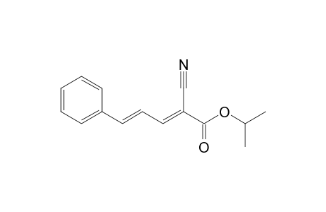 (2E,4E)-2-cyano-5-phenyl-penta-2,4-dienoic acid isopropyl ester