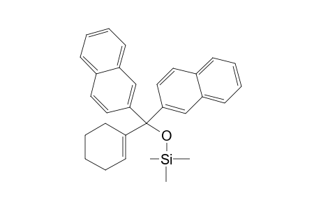 (cyclohex-1-en-1-yldi(naphthalen-2-yl)methoxy)trimethylsilane