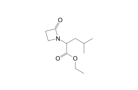 1-Azetidineacetic acid, .alpha.-(2-methylpropyl)-2-oxo-, ethyl ester