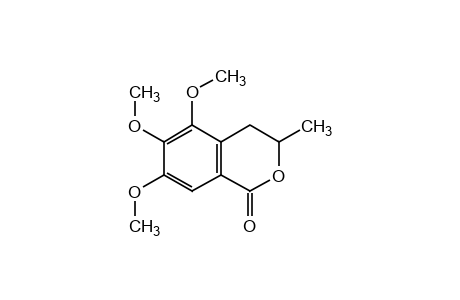 (+/-)-3,4-dihydro-3-methyl-5,6,7-trimethoxyisocoumarin