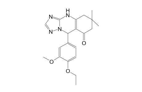 [1,2,4]triazolo[5,1-b]quinazolin-8(4H)-one, 9-(4-ethoxy-3-methoxyphenyl)-5,6,7,9-tetrahydro-6,6-dimethyl-