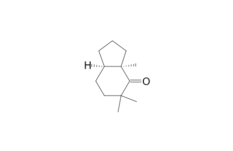 4H-Inden-4-one, octahydro-3a,5,5-trimethyl-, cis-