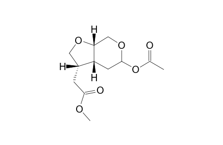 (1S,4R/S,6R,7S)-4-Acetoxy-3,9-dioxa7-(methoxycarbonyl)methylbicyclo[4.3.0]nonane