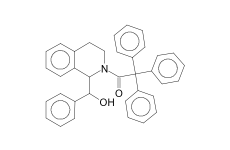 1-Isoquinolinemethanol, 1,2,3,4-tetrahydro-.alpha.-phenyl-2-(triphenylacetyl)-