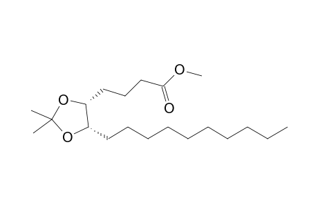 Methyl (5R,6S)-5,6-Isopropylidenedioxyhexadecanoate